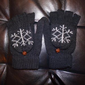 Snowflake 2-in-1 Mitten Gloves